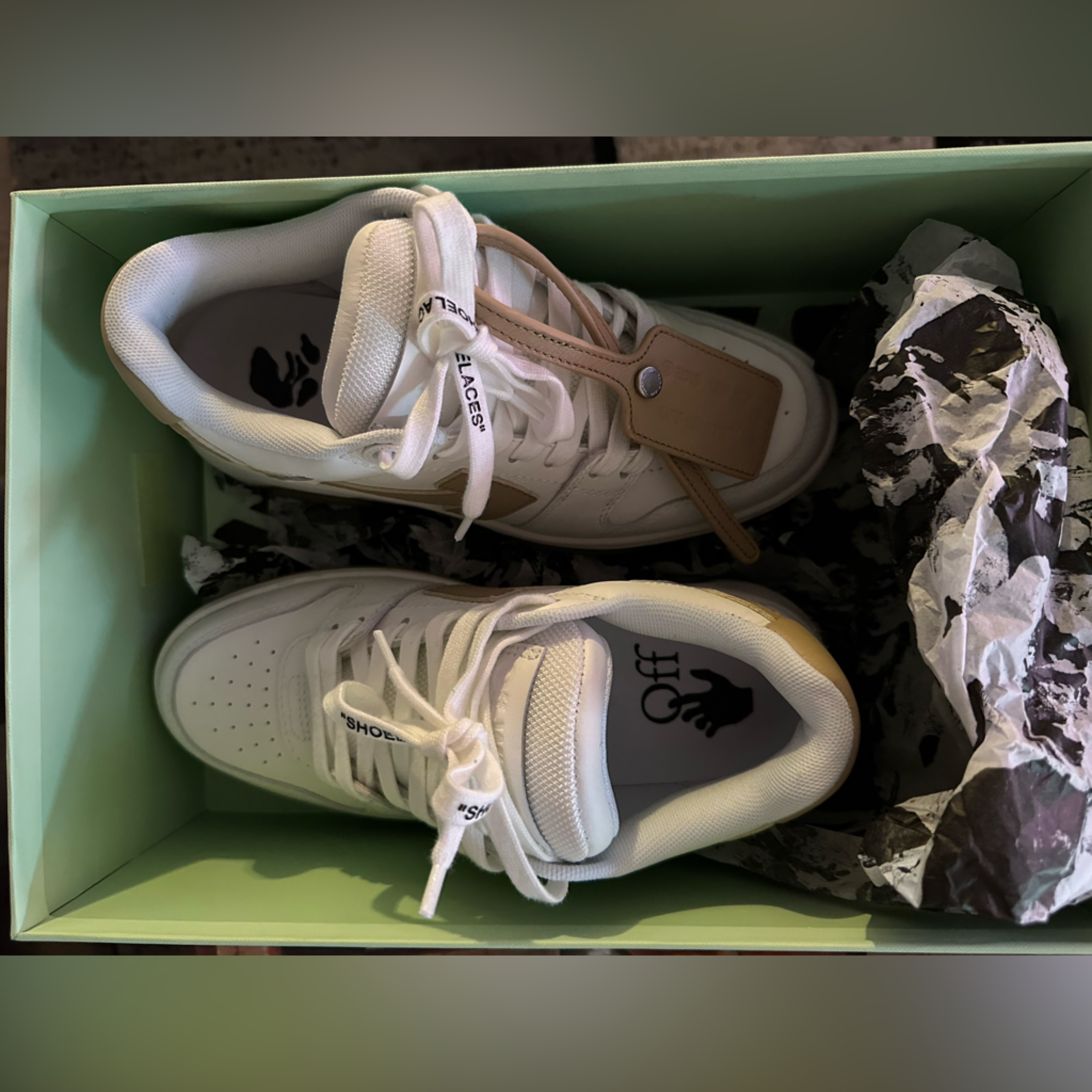Off White Out Of Office Low-Top Sneakers